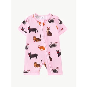 Natural Bamboo Fiber Baby Romper Hypoallergenic Soft Jumpsuit