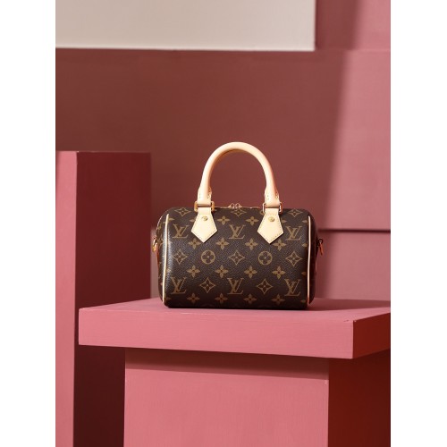 Classic Vintage Monogram Crossbody Shoulder Bag Casual Street Style