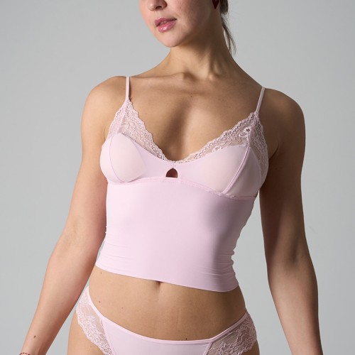 Skims Style U-Back Bra With Padded Cup Skin-Friendly Naked Feel Top