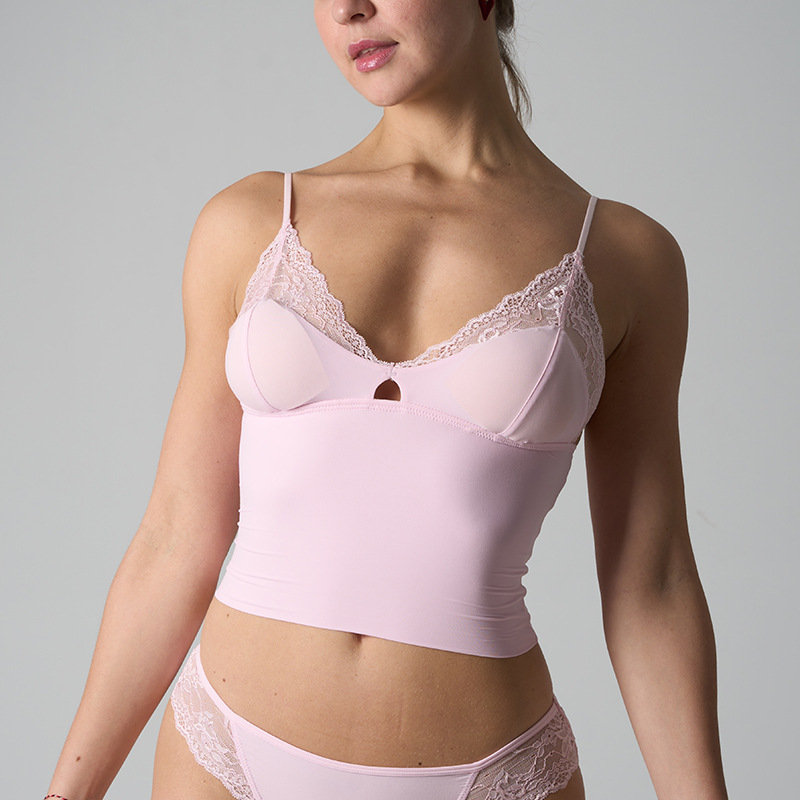 Skims Style U-Back Bra With Padded Cup Skin-Friendly Naked Feel Top 