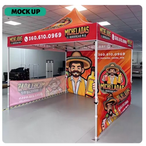 Aluminum Outdoor Canopy Tent with Custom Logo Printing