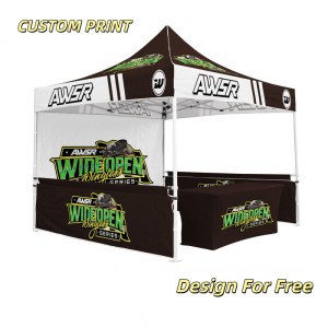 Aluminum Outdoor Canopy Tent with Custom Logo Printing